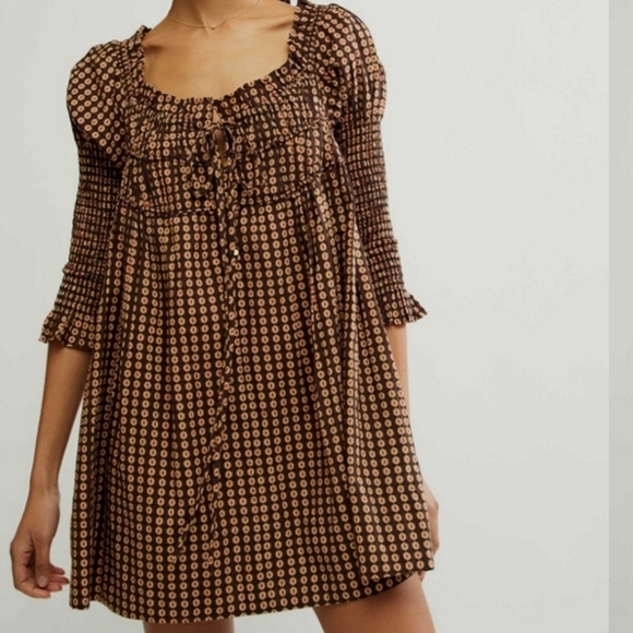 Free People Dresses & Skirts - Free People Star Dipped Mini Dress